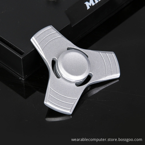 Tornado Hand Gyroscope Spin Tri-Fidget Anti Stress Autism Hand Spinner For Children Adults Gold Finger Gyro